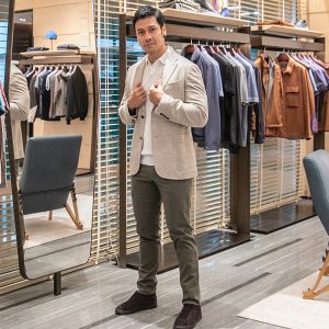INDONESIAN ACTOR CHICCO JERIKHO EXPLORES ZEGNA SS 22 COLLECTION