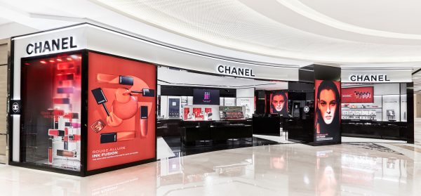 Chanel opens first duty paid fragrance and beauty counter at