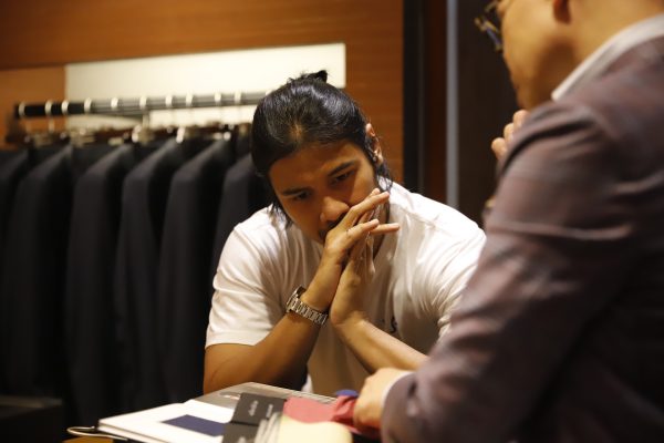 Chicco Jerikho at ZEGNA Pacific Place