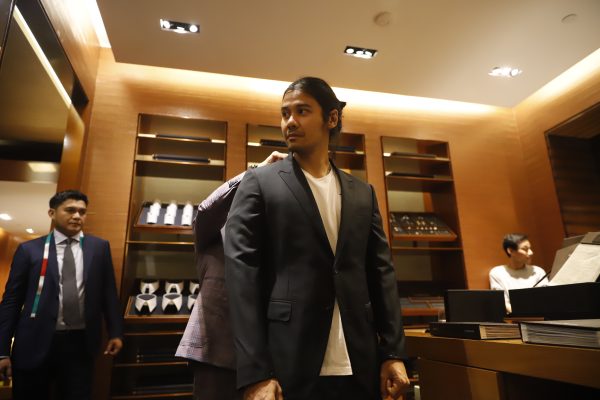Chicco Jerikho at ZEGNA Pacific Place