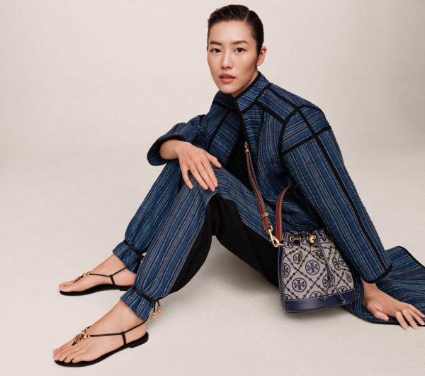 liu wen tory burch spring summer 2021 campaign