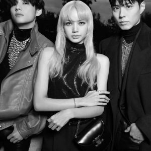 BLACKPINK’S LISA, V FROM BTS, AND ACTOR PARK BO-GUM MADE A HUGE SCENE AT CELINE