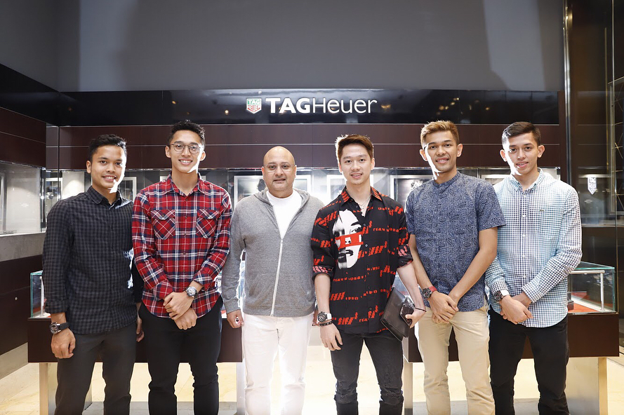 TIME INTERNATIONAL PRESENTED TAG HEUER WATCH TO INDONESIAN BADMINTON TEAM FOR WINNING MEDALS AT ASIAN GAMES 2018