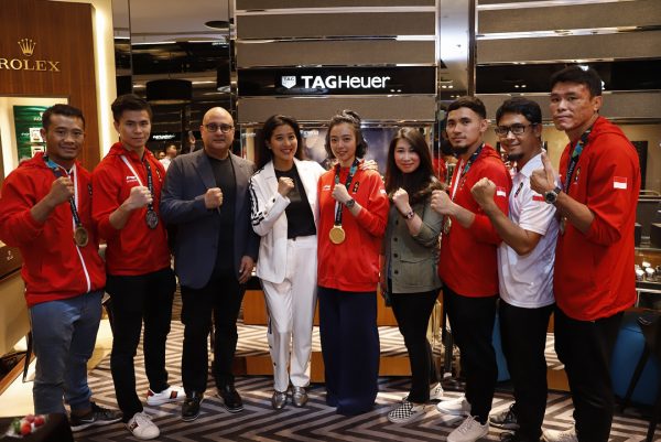 INTIME PRESENTED TAG HEUER WATCHES TO INDONESIAN WUSHU TEAM FOR WINNING MEDALS AT ASIAN GAMES 2018