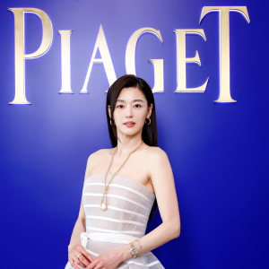 Jun Ji-hyun Joins Piaget in Beijing for the ‘Play of Shapes’ Exhibition