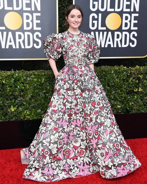 Velentino Flowers Golden Globes 2020