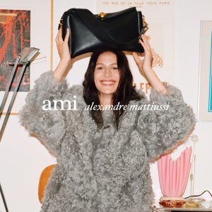 Jeanne Cadieu for Ami Paris FW25 Campaign