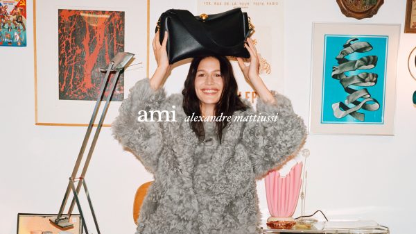 Jeanne Cadieu for Ami Paris FW25 Campaign