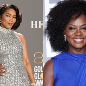 Angela Bassett and Viola Davis wear Chopard to The 80th Annual Golden Globe Awards