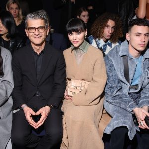 Celebrities at the FENDI Fall/Winter 2023 Show