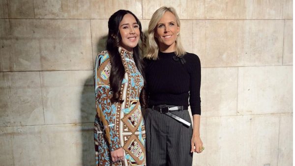 Celebrities at Tory Burch Fall/Winter 2023 Runway Show