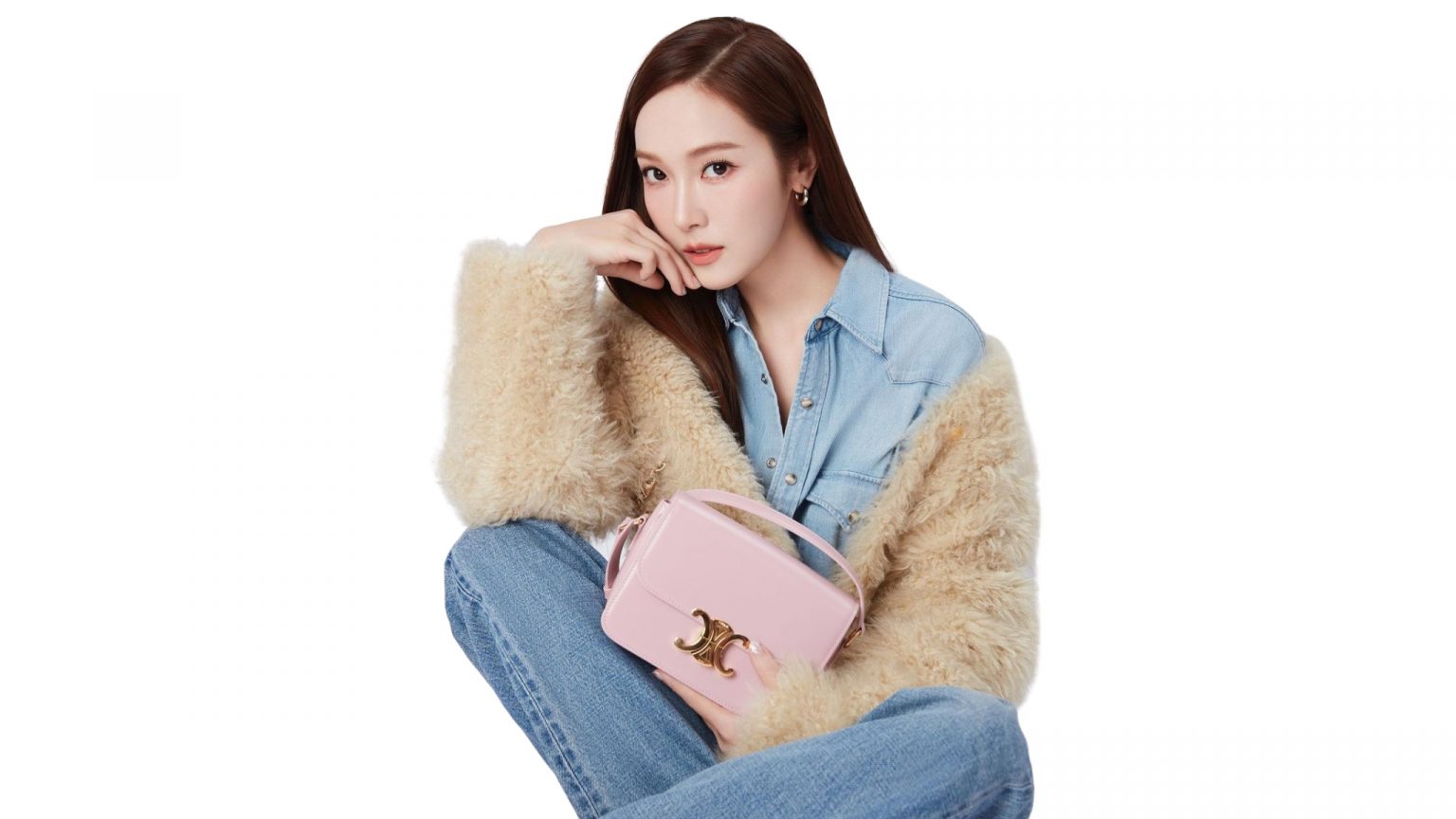 Celine Puffy Shirt - Pink