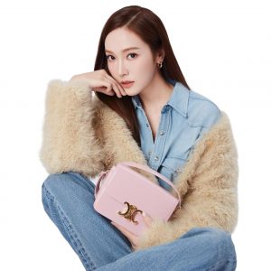 Romantic and Sweet: CELINE Triomphe Bags in Pink