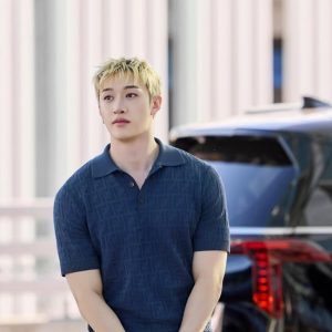 Bang Chan Appeared in FENDI at Incheon International Airport