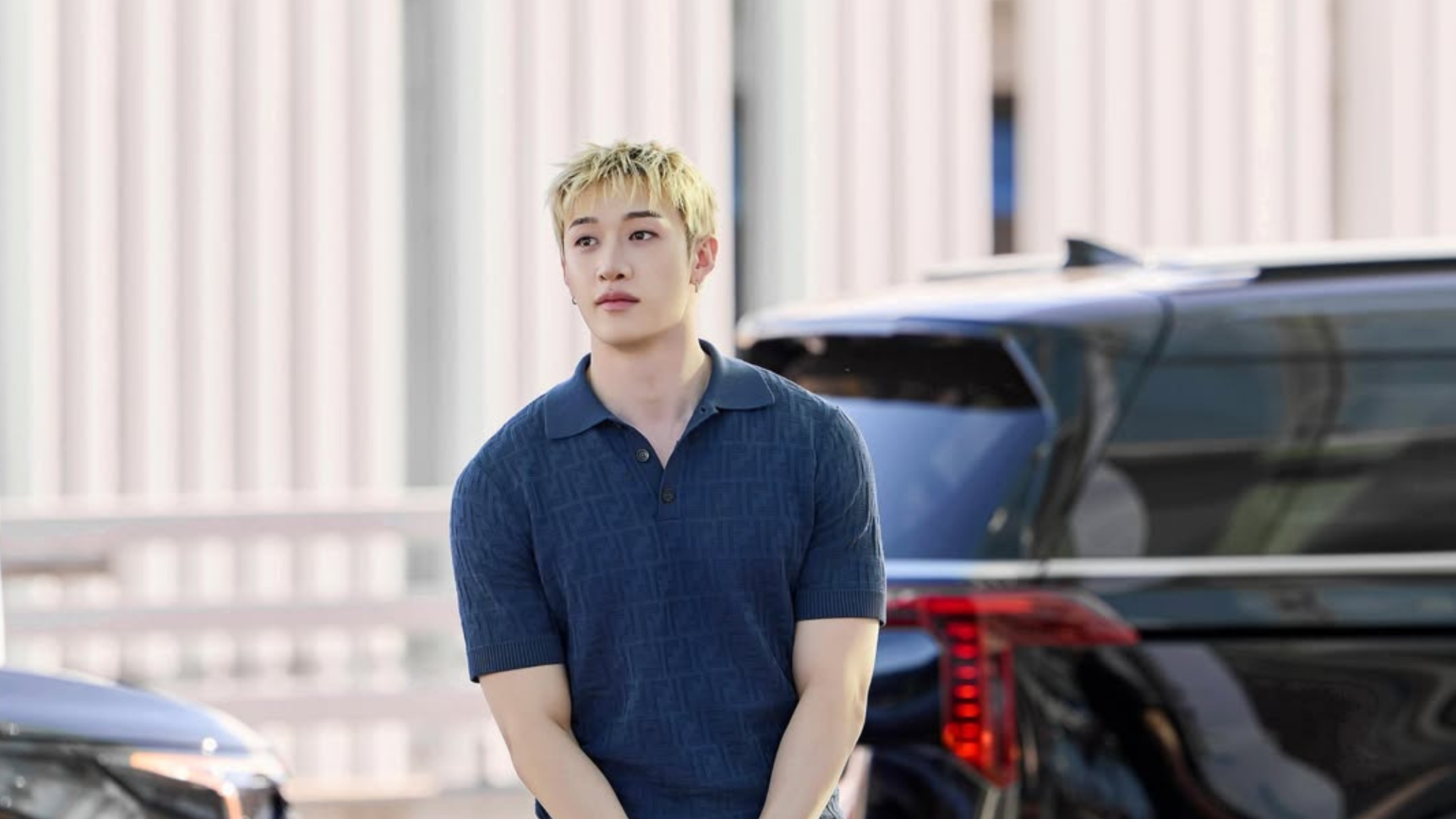Bang Chan Appeared in FENDI at Incheon International Airport