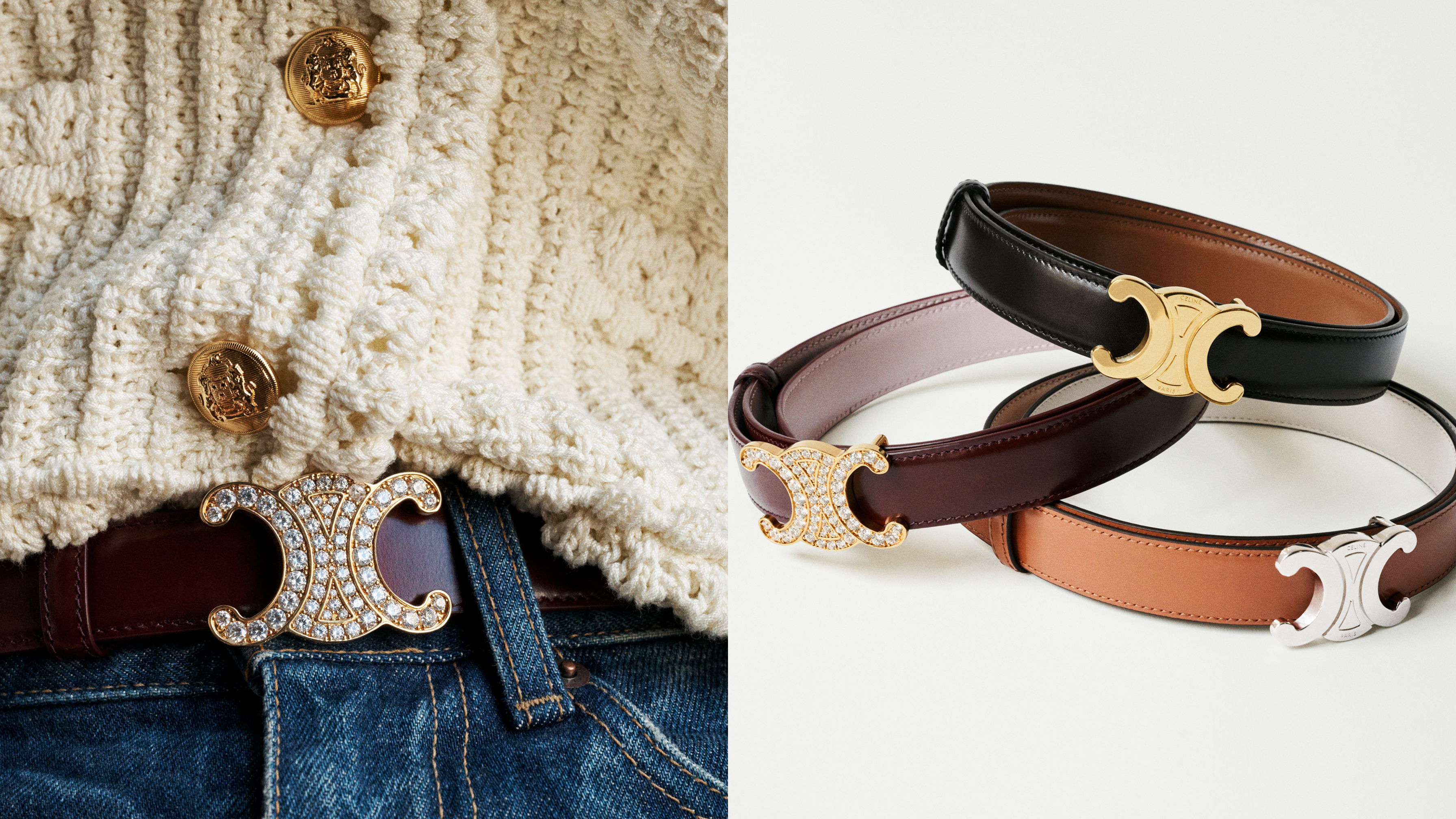 CELINE Debuts La Boucle, Its New Belt Collection