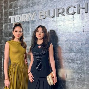 Cinta Laura Kiehl & Natasha Wilona at Tory Burch Fall/Winter 2024 Show