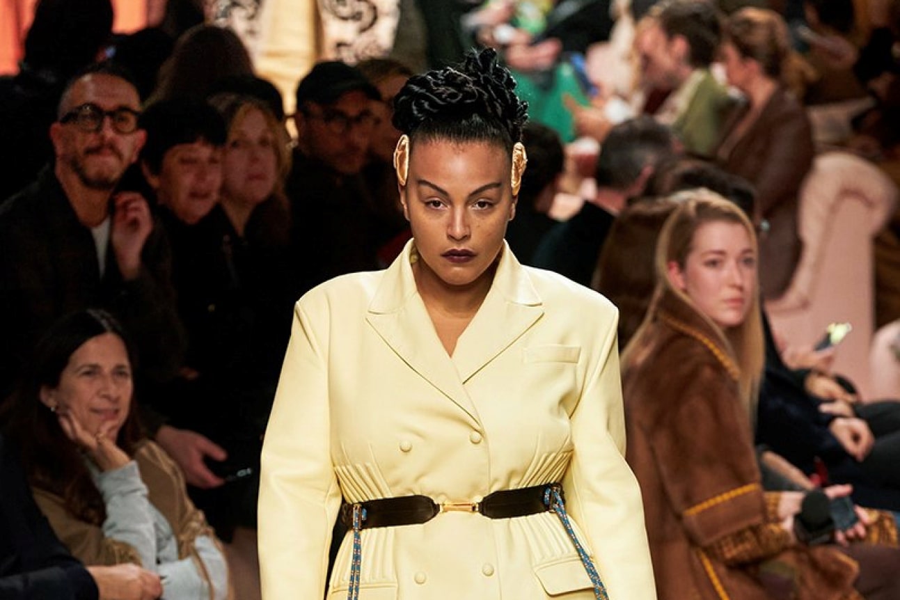 FIRST TIME EVER: FENDI FEATURED PLUS SIZE MODELS ON THE RUNWAY