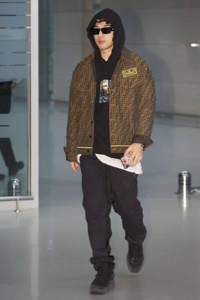 CLASSY IN FENDI: TAEYANG BIG BANG ATTENDED FASHION WEEK - International