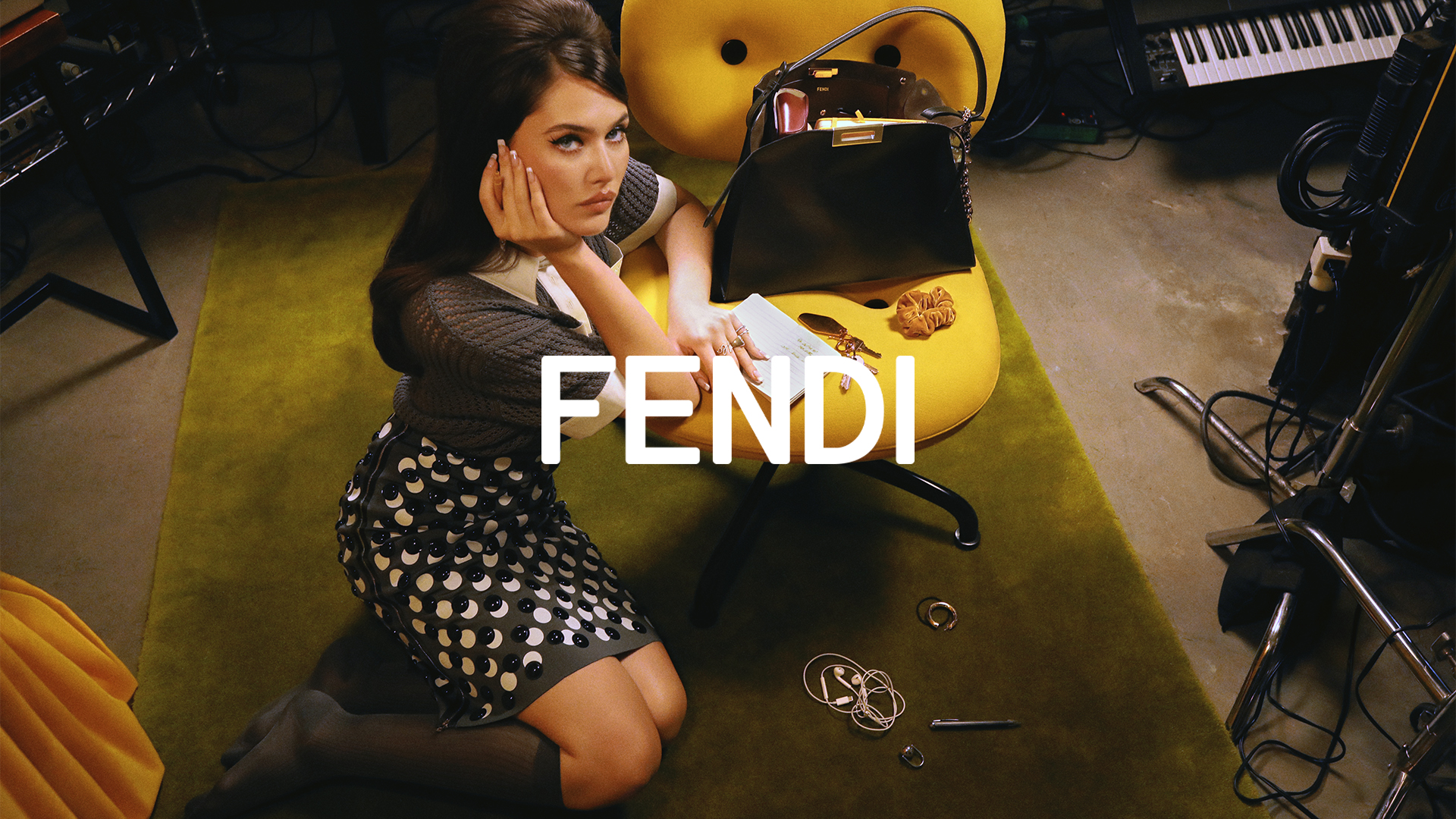 The FENDI Way Digital Campaign with Sienna Spiro