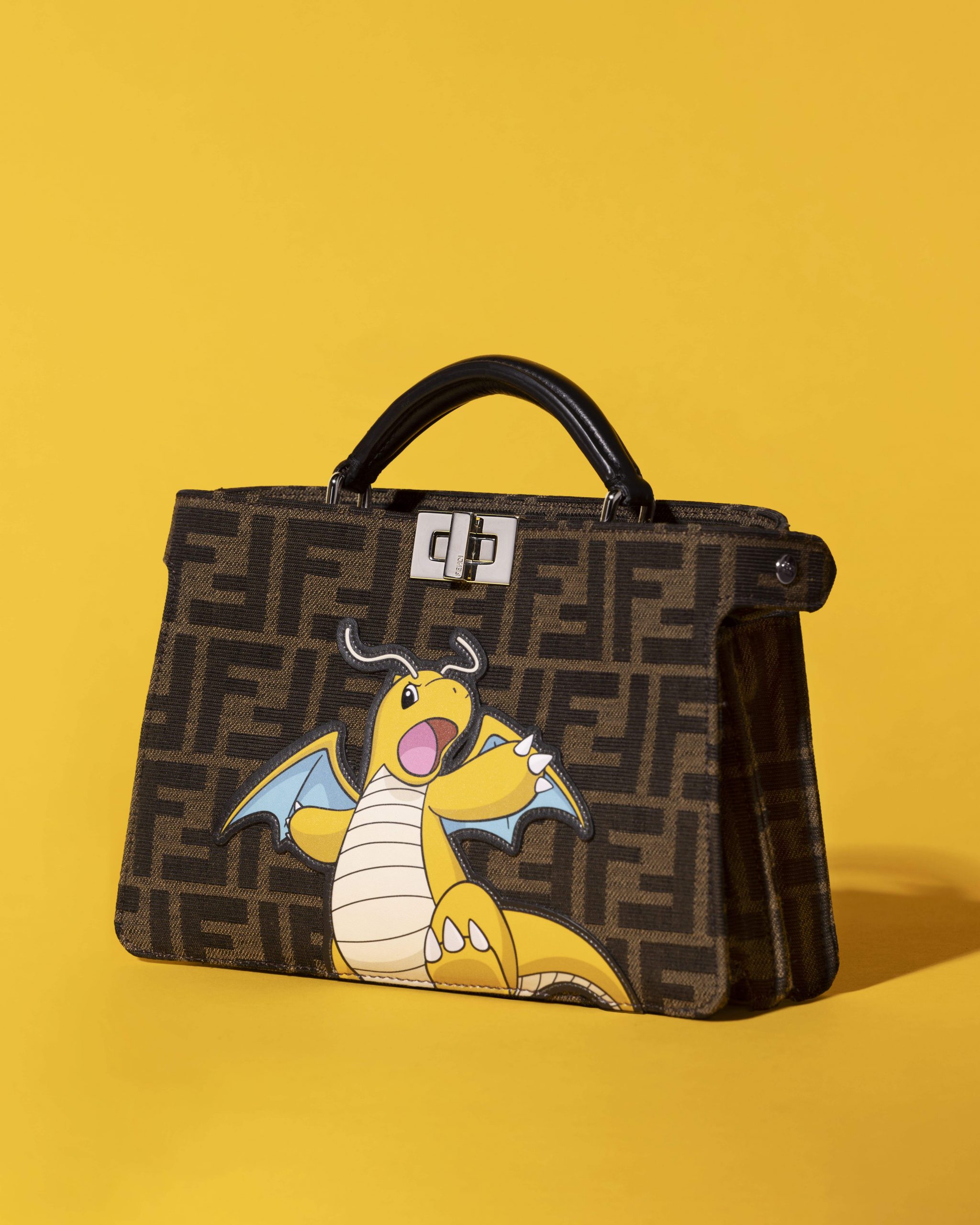 FENDI x FRGMT x POKÉMON_Mens PeekabooISeeU X-Cross Dragonite-min