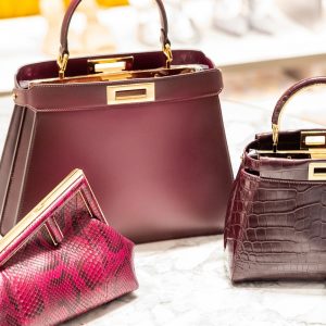 The Striking FENDI Bags in Vibrant Red Hues