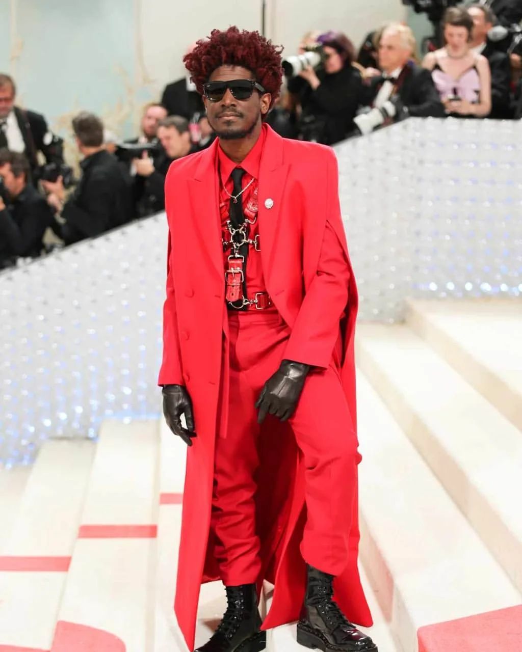 Men in Valentino at the 2023 MET Gala Time International