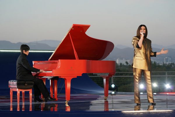 DIANE WARREN, LAURA PAUSINI VALENTINO ACADEMY AWARDS 2021