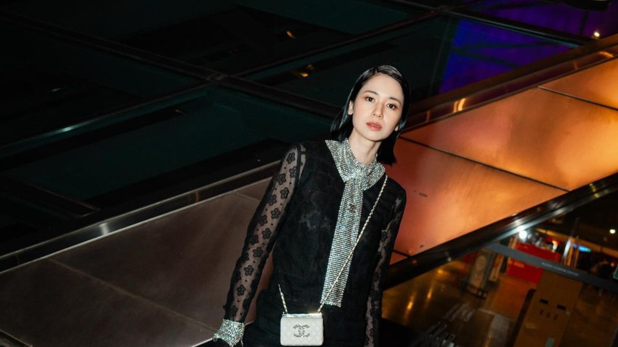 Laura Basuki in CHANEL at Busan International Film Festival