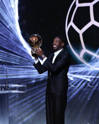 Ousmane Dembélé Wears ZEGNA at the 2025 Ballon d’Or