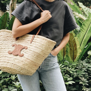 CELINE RAFFIA BAGS AT HOME OR FOR YOUR NEXT TRAVEL PLAN