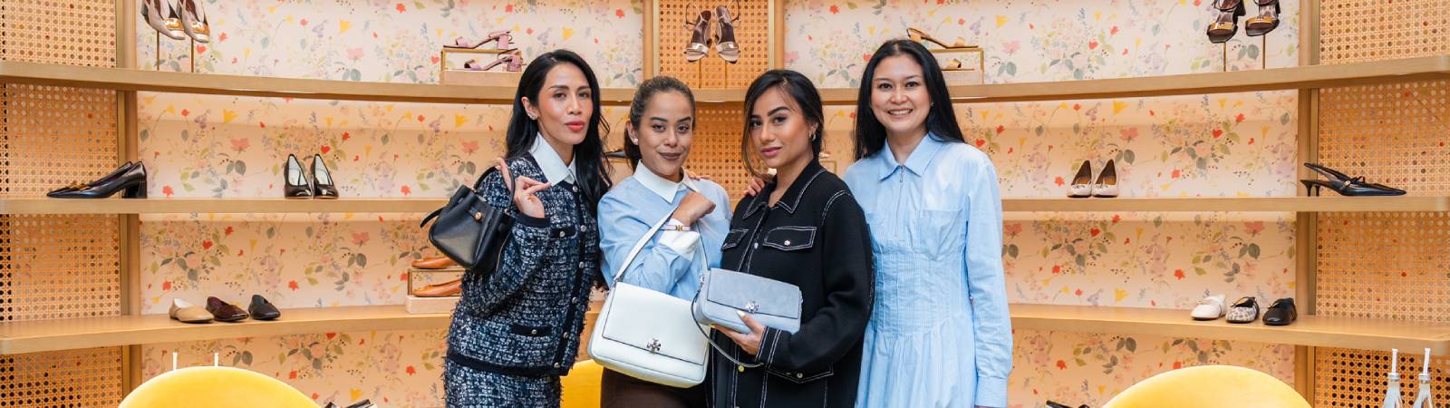 Tory Burch and Pancatera Celebrates Kartini Day with Live ‘Podcast’ at The Plaza Senayan Boutique