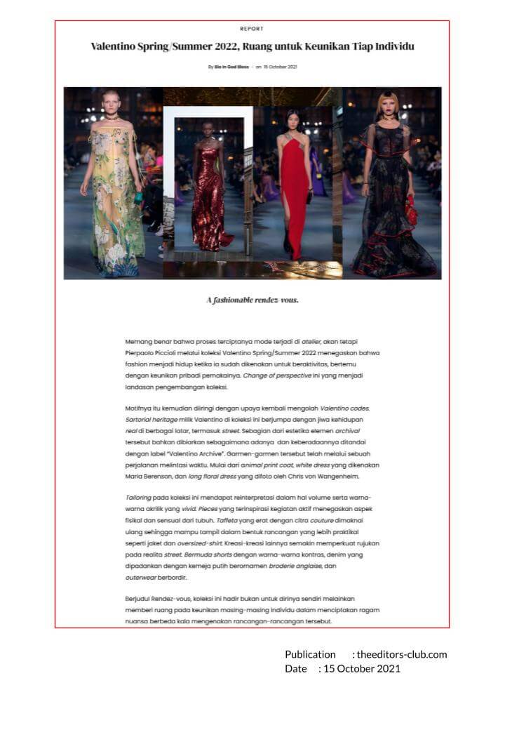 Valentino Indonesia Monthly Editorial Clippings Compilation Report - October 2021 BEST CLIPPINGS.ppt (1)S