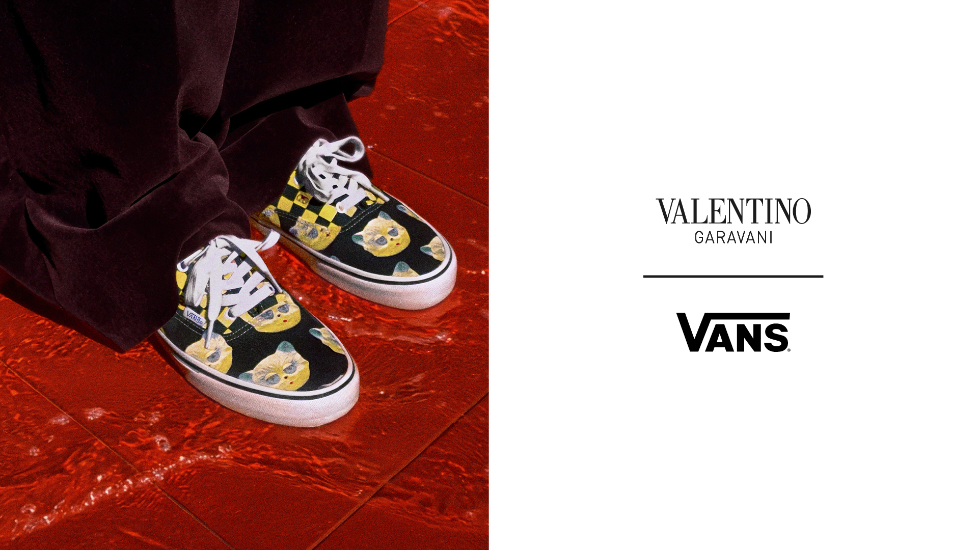 Valentino Garavani and Vans Exclusive Collaboration
