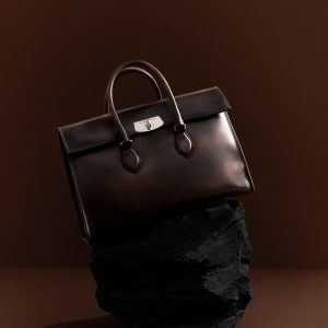 Berluti presents the new Charcoal Brown patina