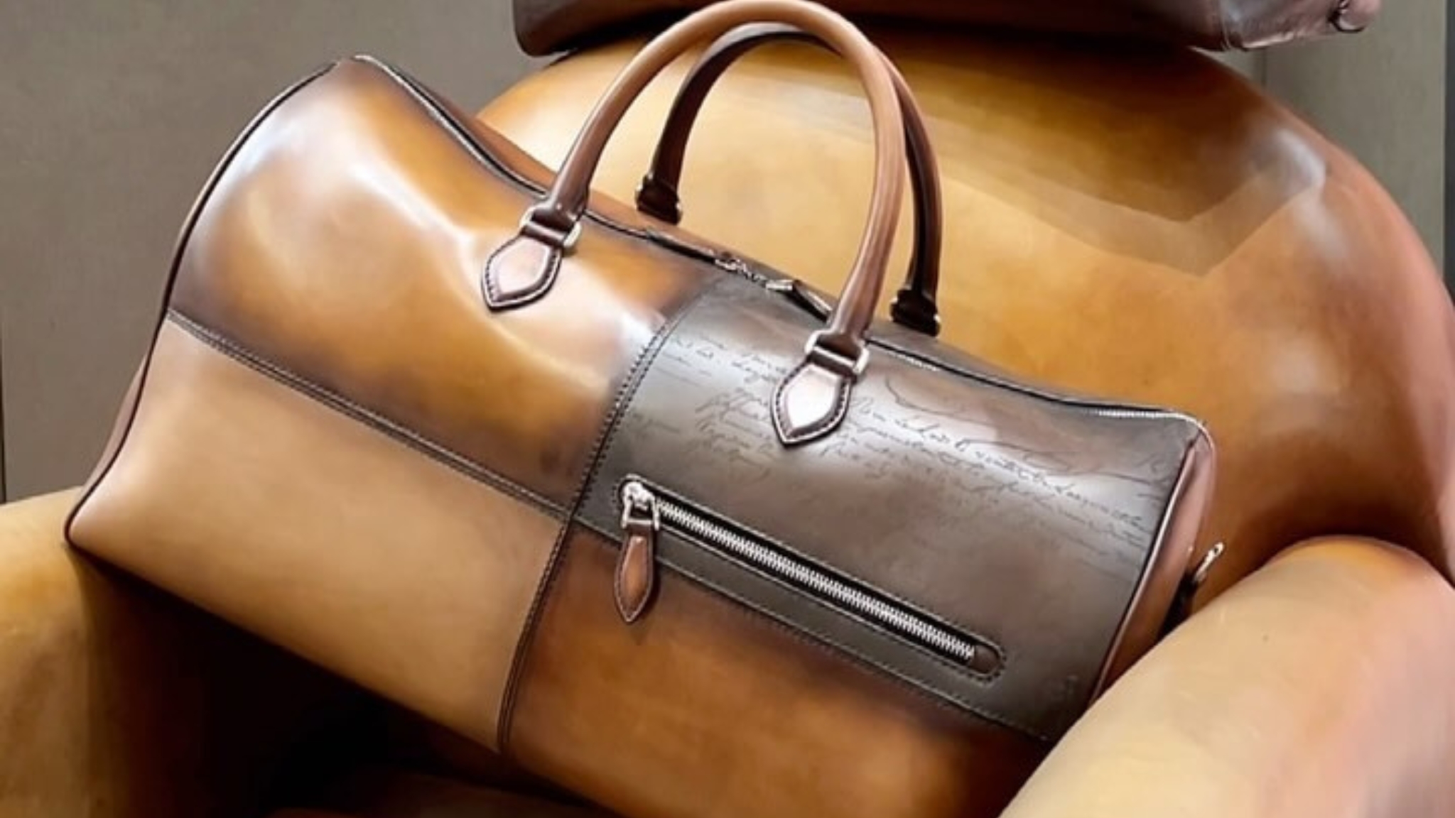 Travel in Classic Elegance with Berluti Jour Off Bags