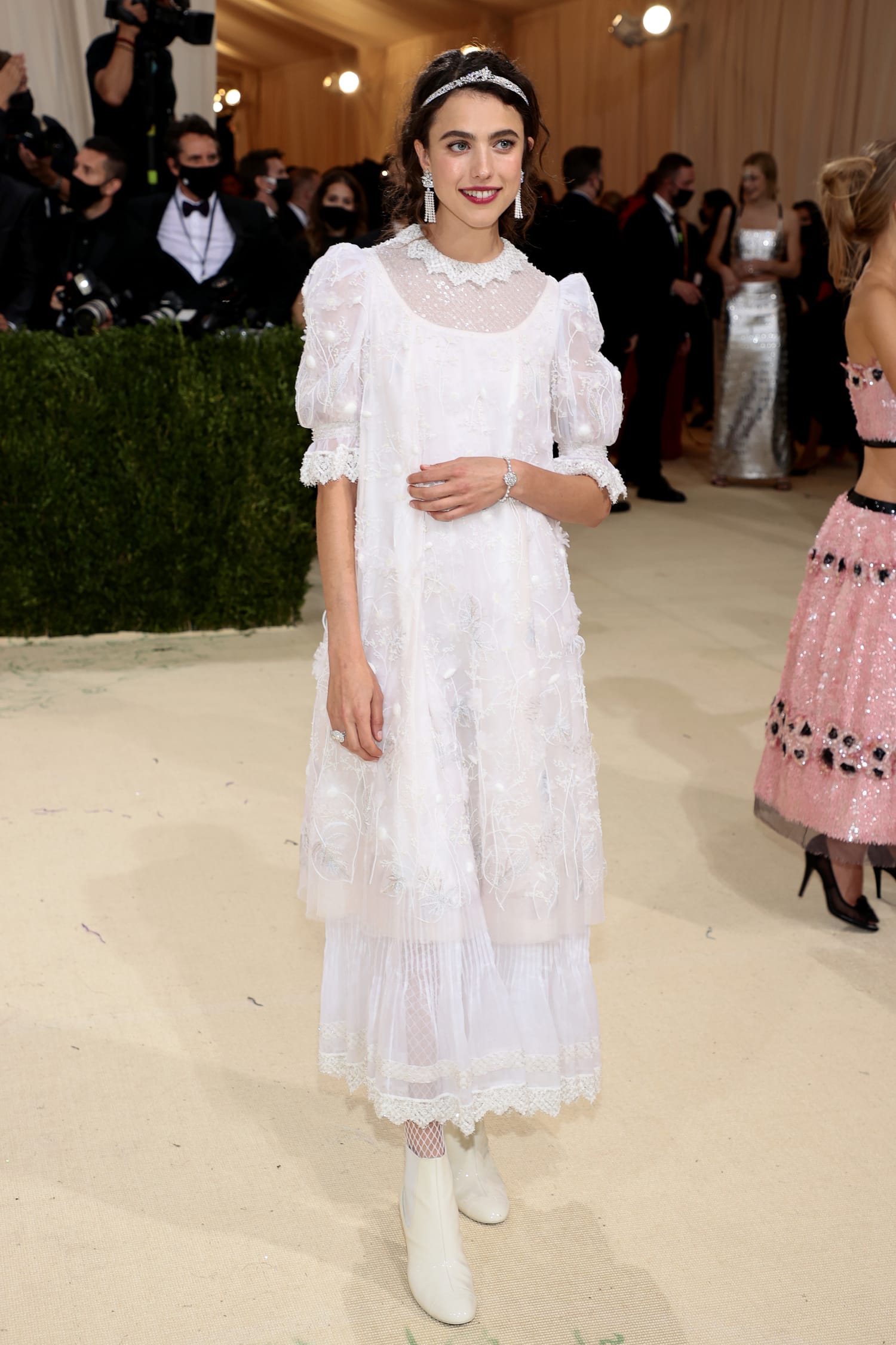 Chanel @ The 2021 Met Gala with Kristen Stewart & Emma Raducanu