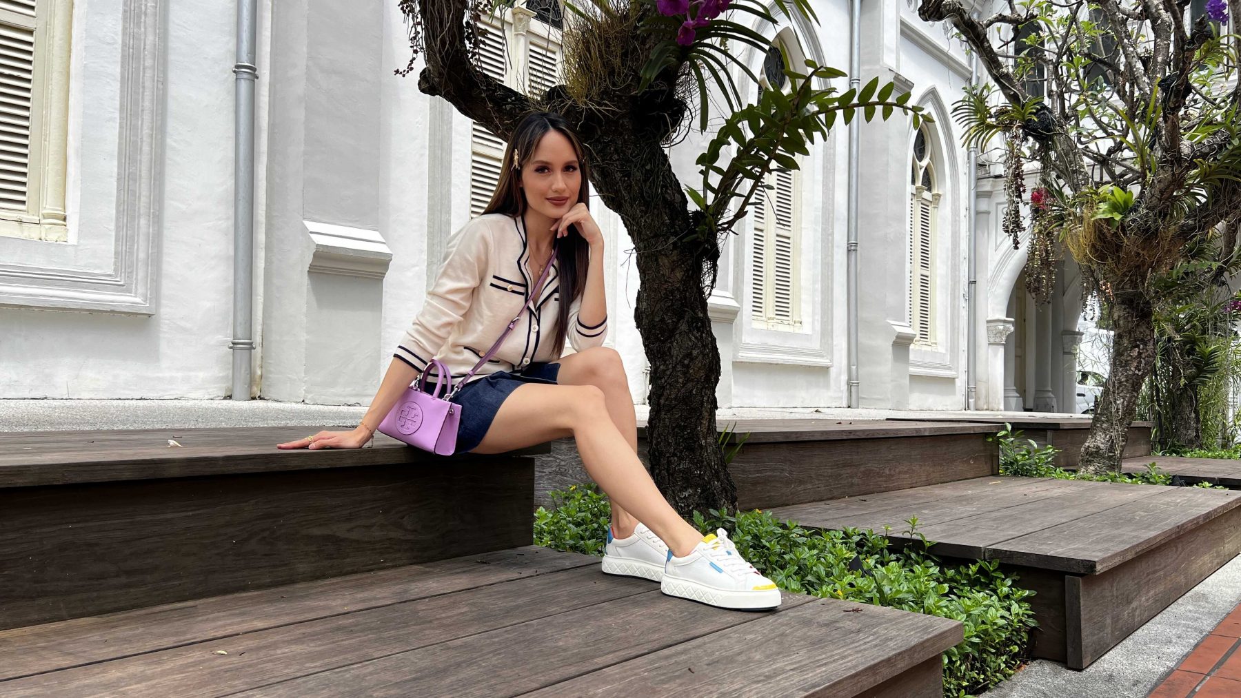 Cinta Laura Takes Over Singapore in Tory Burch SS23 - Time International