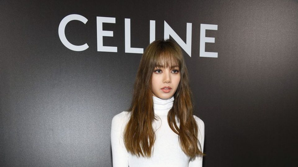 lisa blackpink celine fashion show