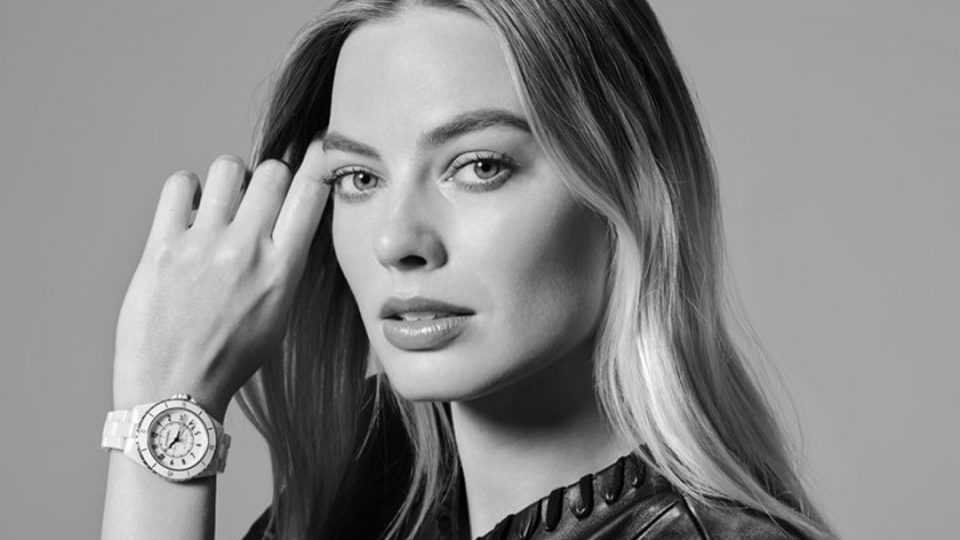 margot robbie chanel watches chanel j12