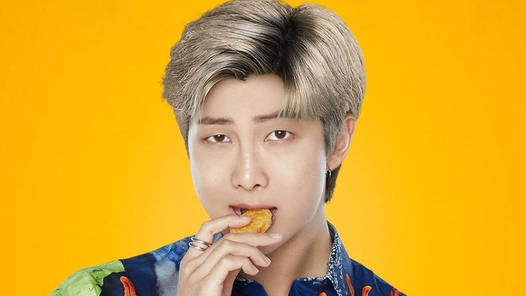 RM & V FROM BTS WEARING BERLUTI FOR MCDONALD’S GLOBAL CAMPAIGN