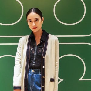 COLD-WEATHER STYLE: TATJANA SAPHIRA IN TORY BURCH