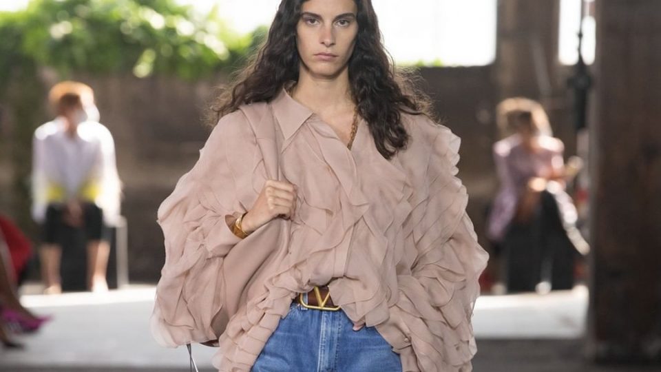 Valentino Spring Summer 2021 denim mix and match