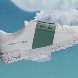 Valentino’s New Eco-Friendly Sneakers: Open For A Change Project