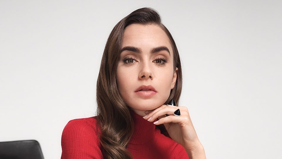 lily collins cartier