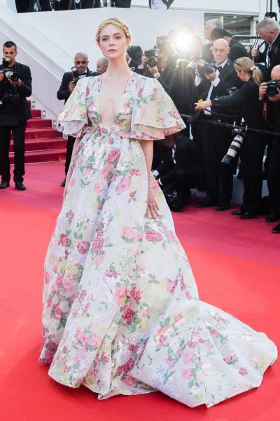 Elle Fanning in Valentino