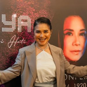 Ruth Sahanaya in FENDI at “40 Tahun Simfoni Dari Hati” Press Conference