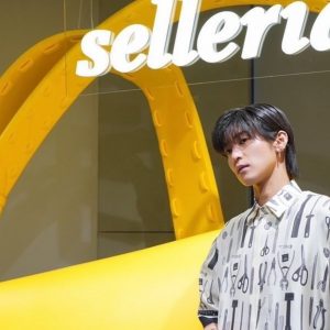 Ren Meguro and Others at the Opening of the FENDI Selleria Pop-Up Store in Shibuya