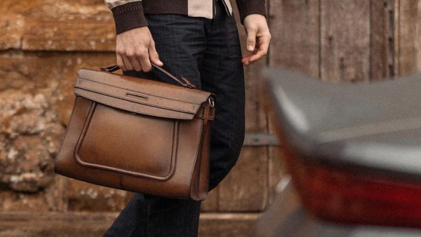 How to Style Berluti Andy Messenger