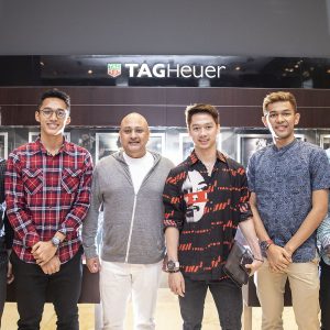 Time International Presented TAG Heuer Watch to Indonesian Badminton Team for Winning Medals at Asian Games 2018